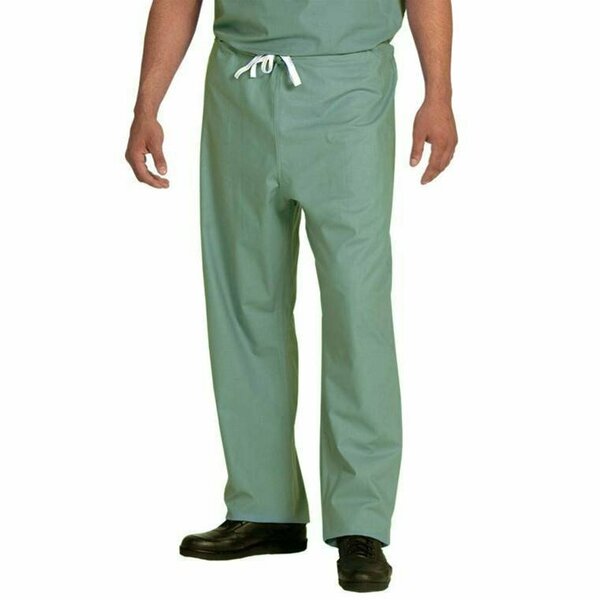 Fashionpoly Unisex Pants Scrub, Drawcord, Misty Green, 3XL FSPMG3XL